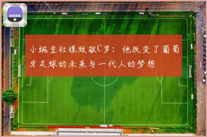 小豌豆社媒致敬C罗：他改变了葡萄牙足球的未来与一代人的梦想